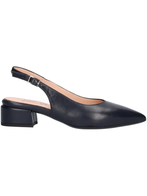 Decollete con tacco basso Confort da donna blu