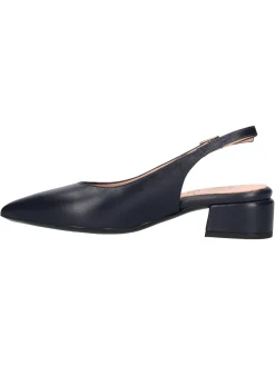Decollete con tacco basso Confort da donna blu