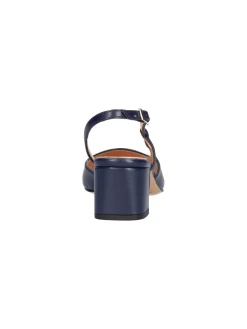 Decollete con tacco basso Liviana da donna blu