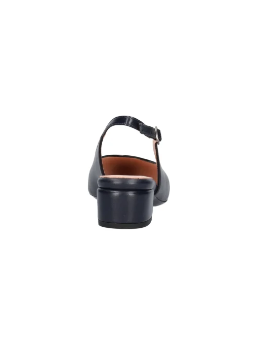 Decollete con tacco basso Confort da donna blu