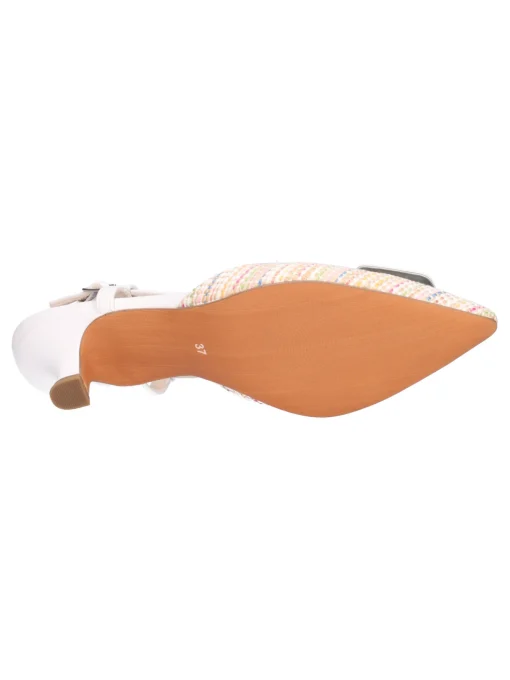 Decollete con tacco basso Marco Tozzi Vegan da donna multicolor