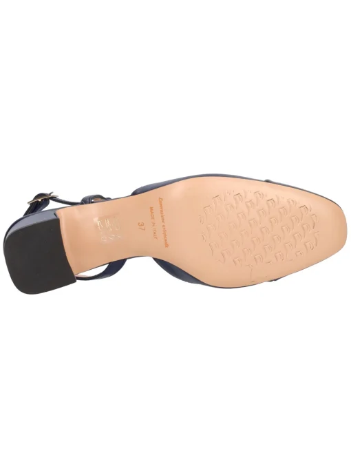 Decollete con tacco basso Liviana da donna blu