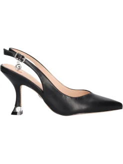 Decollete con tacco fino Goldu0026amp;Gold da donna nero