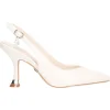 Decollete con tacco fino Goldu0026amp;Gold da donna bianco latte