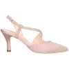 Decollete con tacco fino Nero Giardini da donna rosa glitter