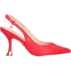 Decollete con tacco fino Goldu0026amp;Gold da donna rosso