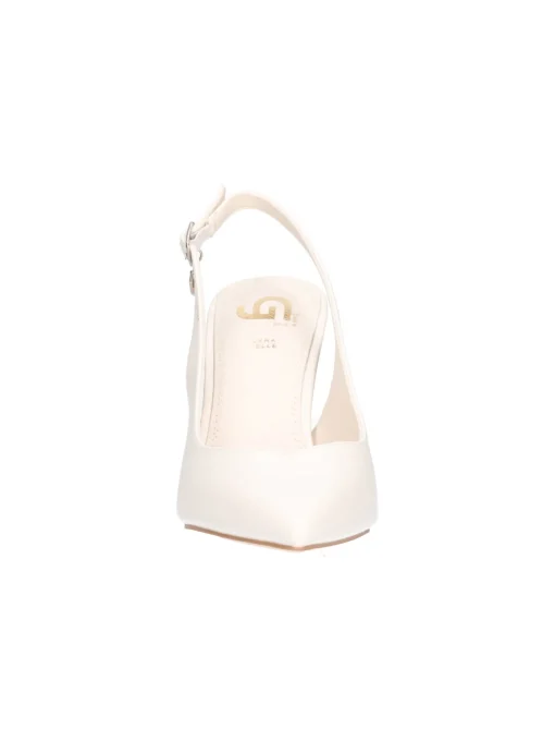 Decollete con tacco fino Goldu0026amp;Gold da donna bianco latte
