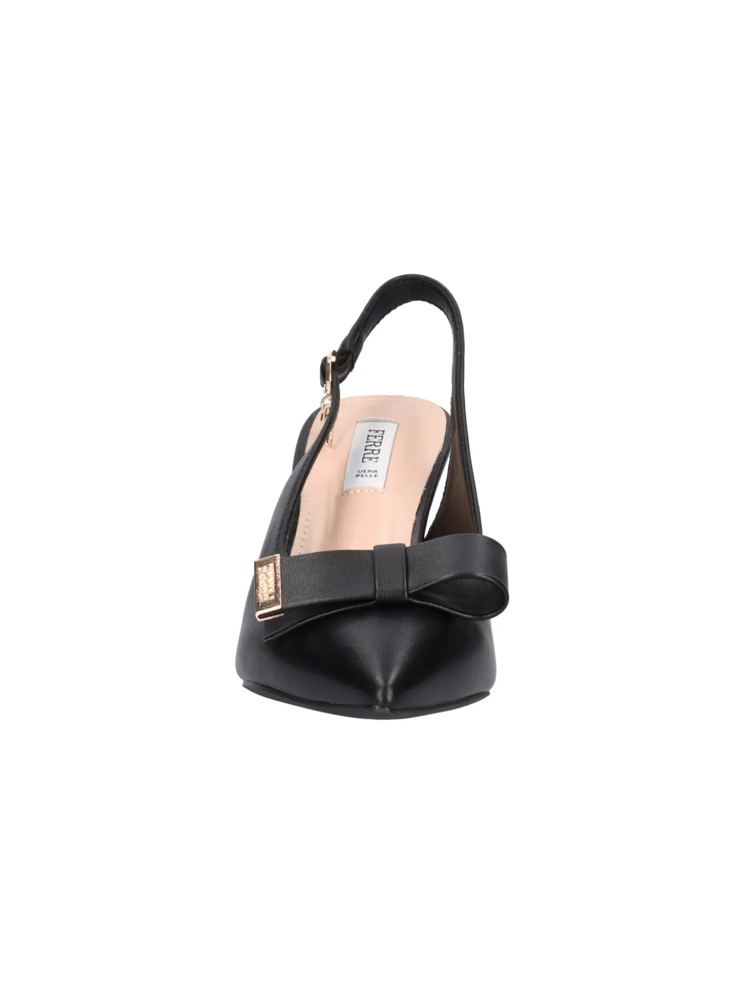 Decollete con tacco fino Ferre da donna nero