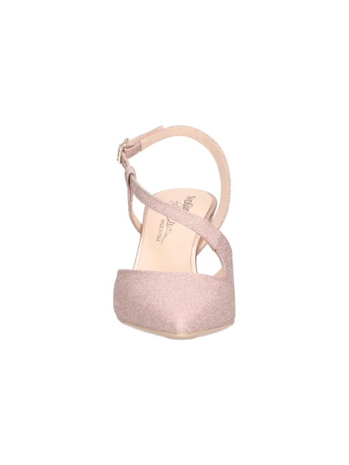 Decollete con tacco fino Nero Giardini da donna rosa glitter