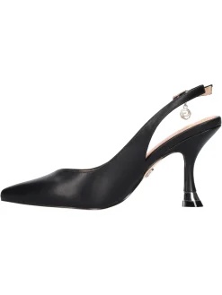 Decollete con tacco fino Goldu0026amp;Gold da donna nero