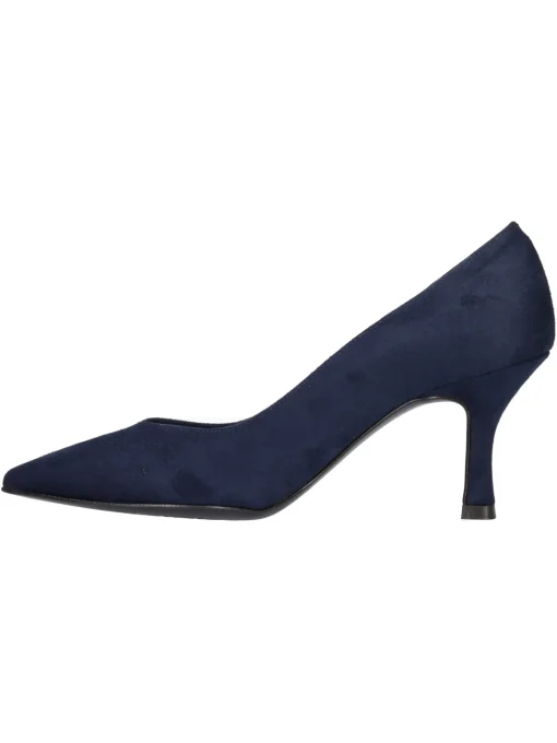 Decollete con tacco fino Liviana da donna blu