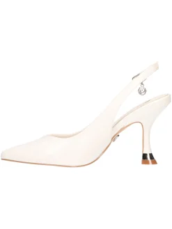 Decollete con tacco fino Goldu0026amp;Gold da donna bianco latte