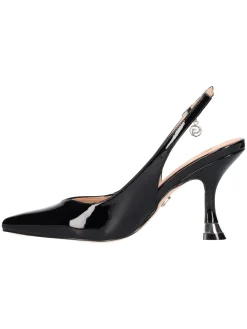 Decollete con tacco fino Goldu0026amp;Gold da donna nero