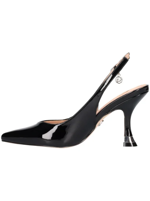 Decollete con tacco fino Goldu0026amp;Gold da donna nero