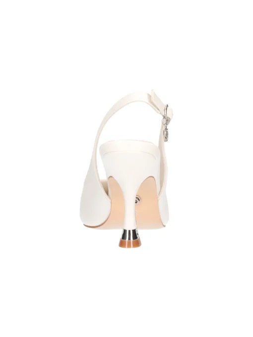 Decollete con tacco fino Goldu0026amp;Gold da donna bianco latte
