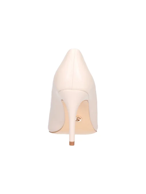 Decollete con tacco fino Goldu0026amp;Gold da donna avorio