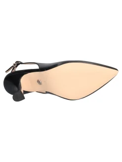 Decollete con tacco fino Goldu0026amp;Gold da donna nero