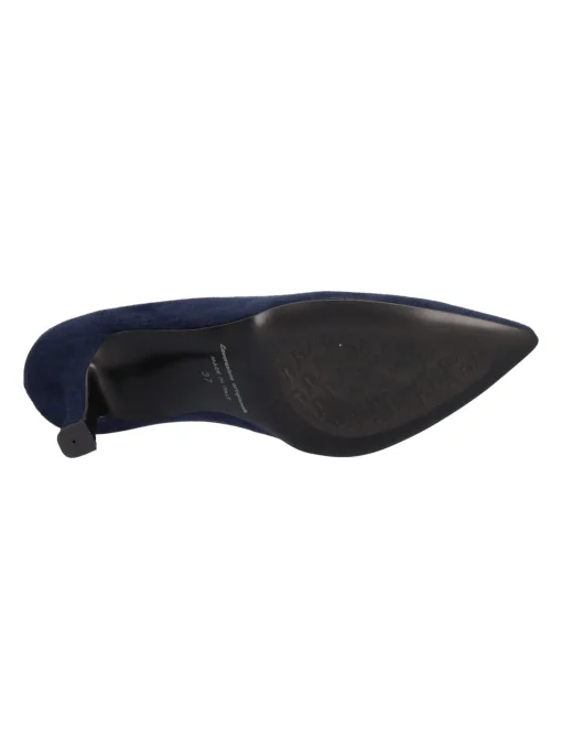 Decollete con tacco fino Liviana da donna blu