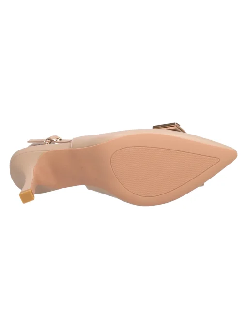 Decollete con tacco fino Ferre da donna beige