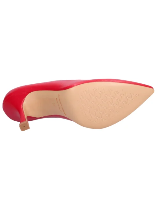 Decollete con tacco fino Liviana da donna rosso