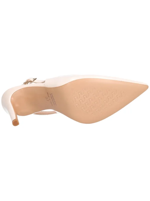 Decollete con tacco fino Liviana da donna avorio