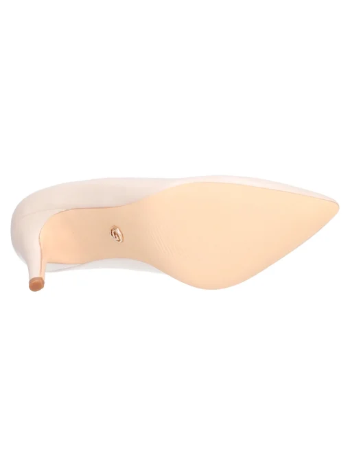 Decollete con tacco fino Goldu0026amp;Gold da donna avorio