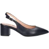 Decollete con tacco largo Confort da donna blu
