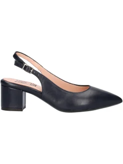 Decollete con tacco largo Confort da donna blu