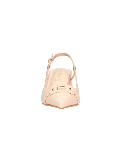 Decollete con tacco largo Laura Biagiotti da donna beige