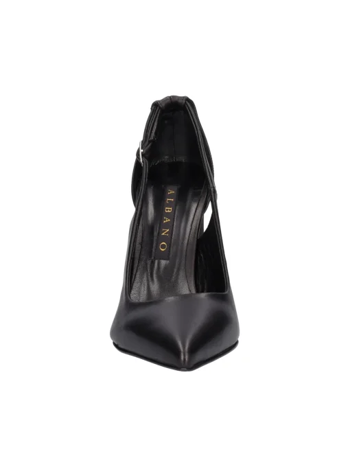 Decollete con tacco largo Albano da donna nero