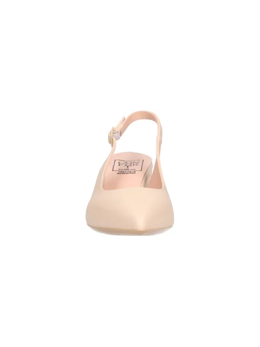 Decollete con tacco largo Confort da donna beige