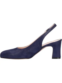 Decollete con tacco largo Melluso da donna blu