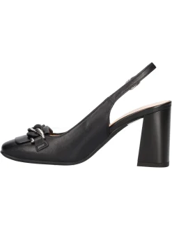 Decollete con tacco largo Nero Giardini da donna nero