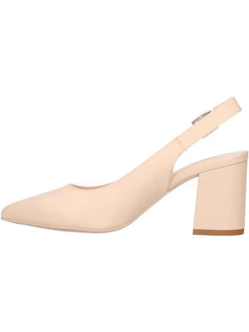 Decollete con tacco largo Nero Giardini da donna beige