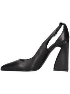 Decollete con tacco largo Albano da donna nero