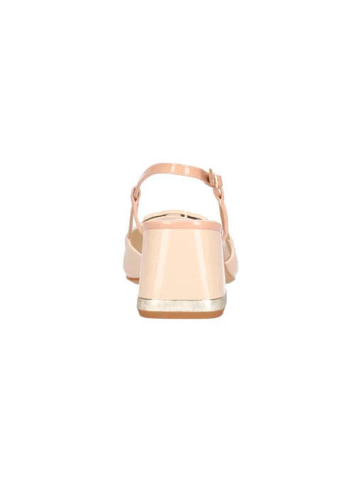 Decollete con tacco largo Laura Biagiotti da donna beige