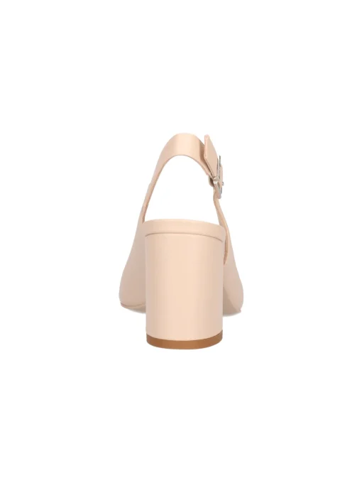 Decollete con tacco largo Nero Giardini da donna beige