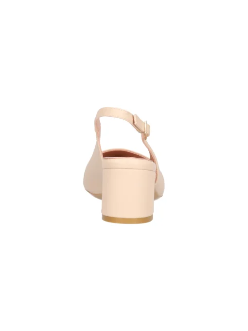 Decollete con tacco largo Confort da donna beige