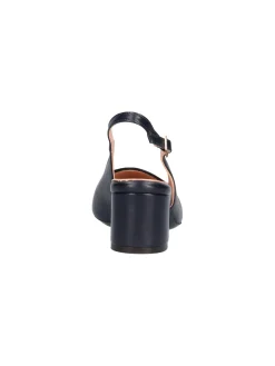 Decollete con tacco largo Confort da donna blu