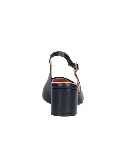 Decollete con tacco largo Confort da donna blu