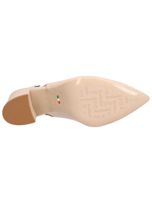Decollete con tacco largo Nero Giardini da donna beige