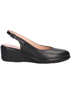Decollete con zeppa Confort da donna nero