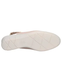 Decollete con zeppa Confort da donna platino