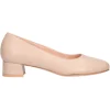Decollete tacco basso Confort da donna beige