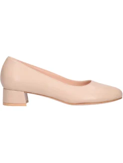 Decollete tacco basso Confort da donna beige