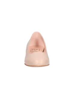Decollete tacco basso Confort da donna beige