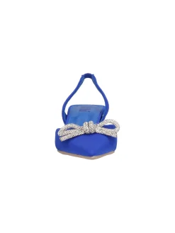 Decollete tacco basso Xti Vegan da donna bluette