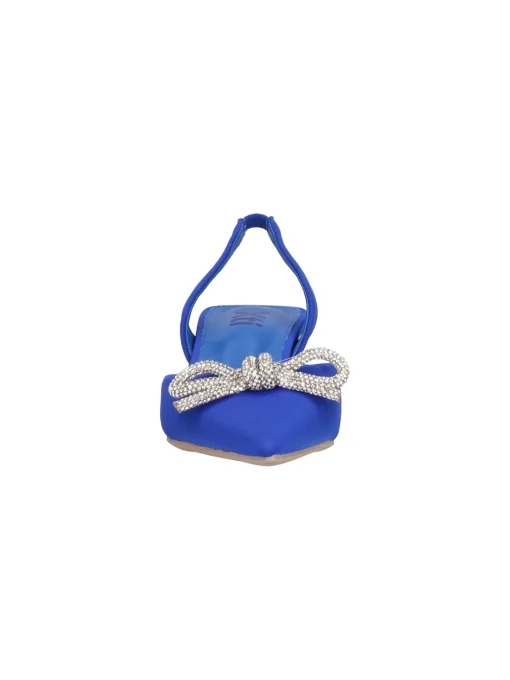Decollete tacco basso Xti Vegan da donna bluette