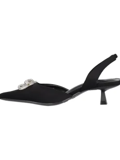 Decollete tacco basso Xti Vegan da donna nero