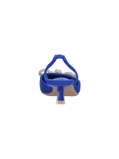 Decollete tacco basso Xti Vegan da donna bluette